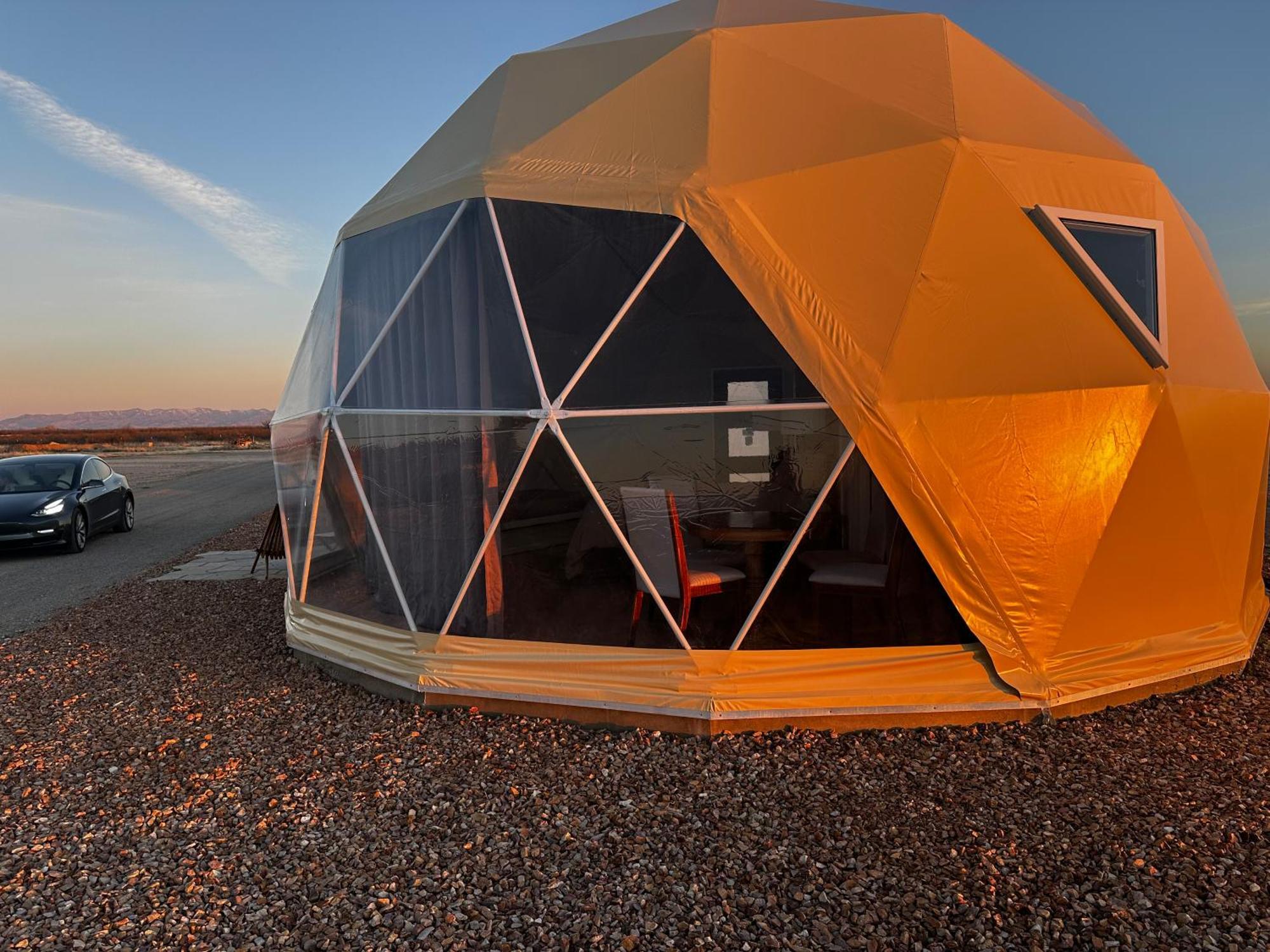 Nude Glamping Dome Villa Willcox Exterior photo